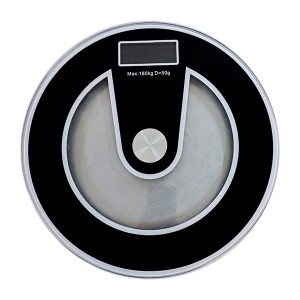 DIGITAL SCALE 2003A (ROUND) BK