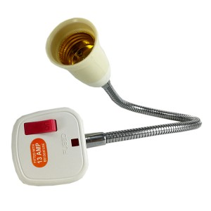ES HOLDER WITH PLUG TOP SWITCH   