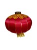 CNY GOLD LINE LANTERN (2) 红绸灯