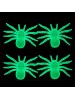 HALLOWEEN 4 SPIDERS GLOW IN DARK