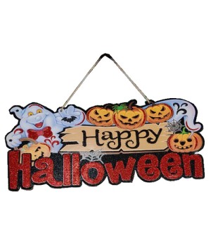 HALLOWEEN WORD 43*19CM KT