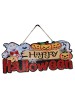 HALLOWEEN WORD 43*19CM KT