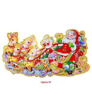 X'MAS PP DECORATION 52*86CM