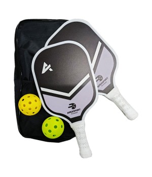 PICKLEBALL PADDLE CARBON SET WITH BALL