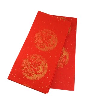 CHINESE RED PAPER 4'x4K   