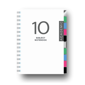 10S-A5 10 SUBJECT NOTE BOOK   