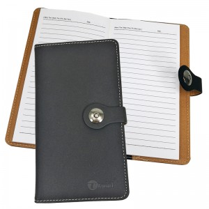 UKAMI S8304 PVC WALLET NOTE BOOK  (RULED LINE) 