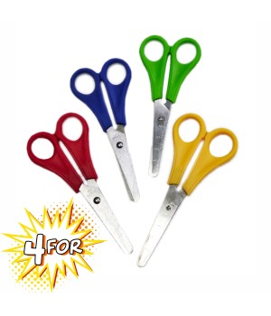 510 CHILDREN SCISSORS (4 FOR)