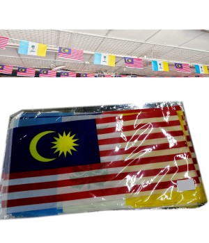 BUNTING M'SIA+PENANG 16PCS  