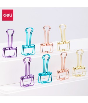 DELI 78206 BINDER CLIPS 5# 19MM 8S