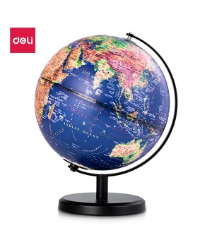 DELI LG680 20CM GLOBE WITH LIGHT